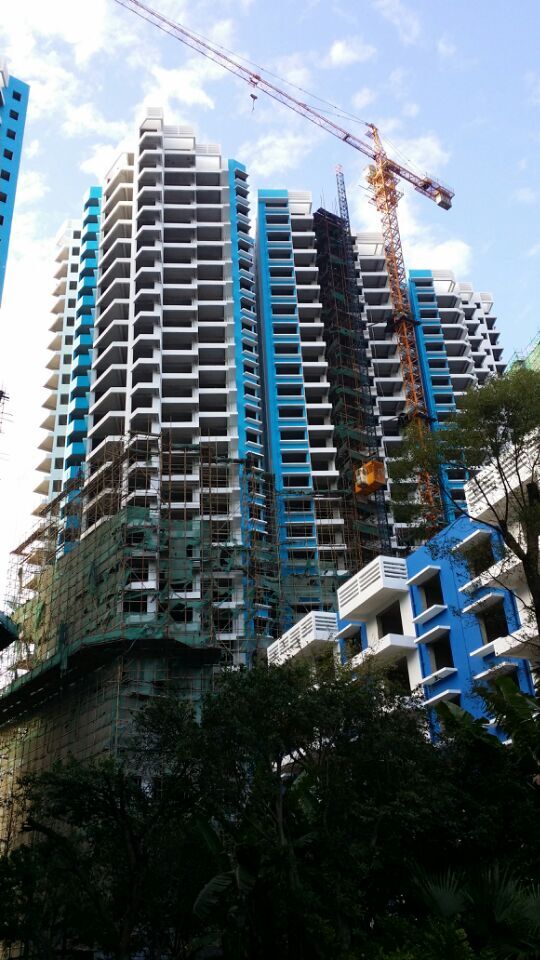 桂林漓江藍(lán)灣外墻涂料裝飾工程(57) - 廣西三象建筑安裝工程有限公司 www.dygangyou.com